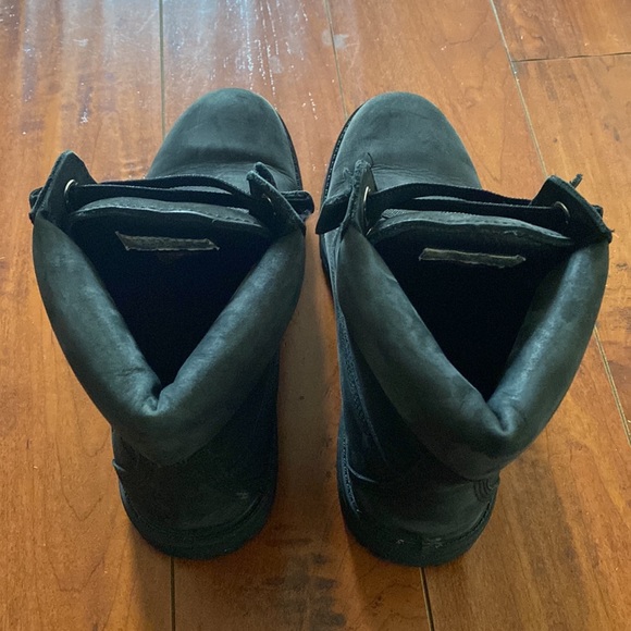 ** Timberland Premium Waterproof Convenience Boots Black Nubuck Women’s 9 - Picture 4 of 8